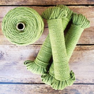 Light Green recycled cotton rope