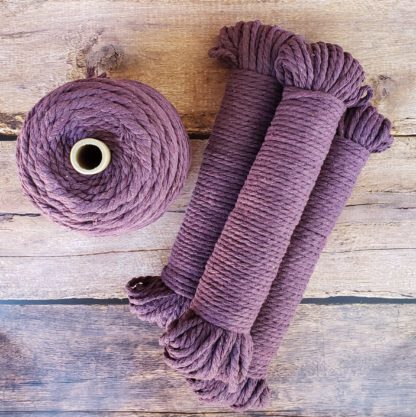 Plum Purple macrame rope