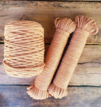 Terracotta macrame cord