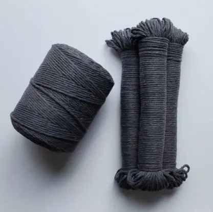 dark grey 3mm rope