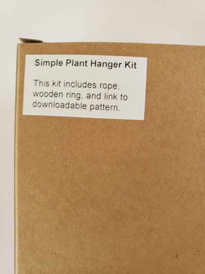 Simple plant hanger kit