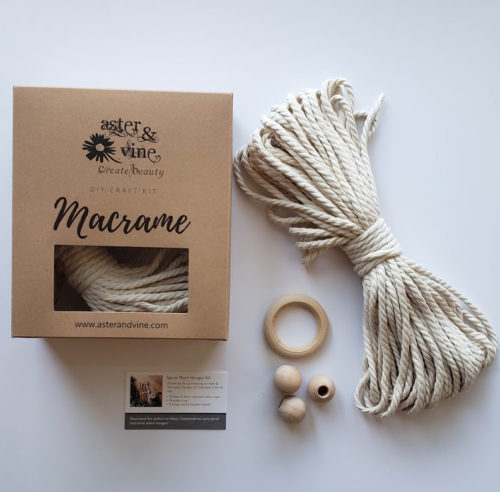 DIY Macrame Kit Beginner Macrame Hoop Pattern DIY Craft Kit -  Canada